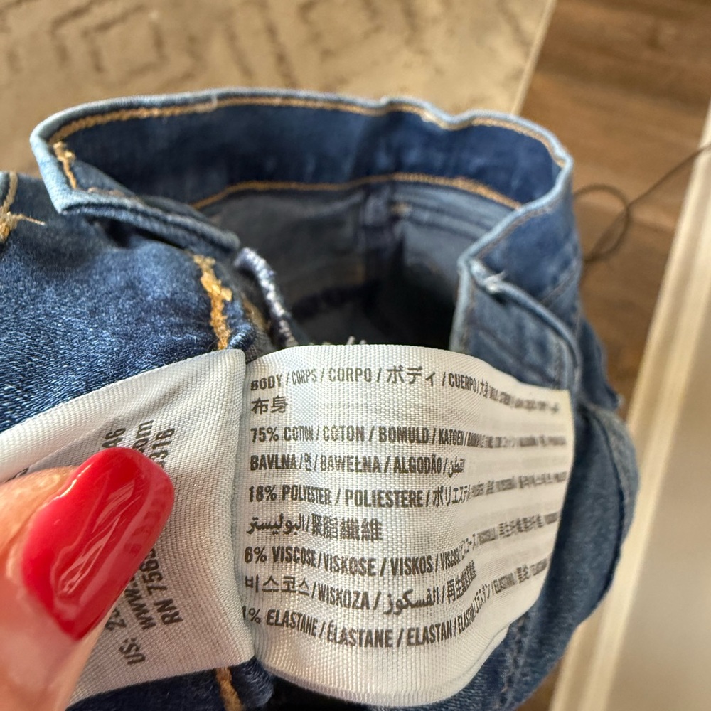 Abercrombie Kids Denim Jean Leggings - Picture 5 of 5